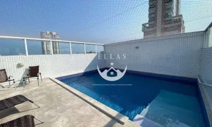 Apenas 1 quadra da praia, com vista mar de todos ambientes, esse apartamento dúplex vai lhe s urpreender! por r$ 1.750.000 - boqueirão - santos/sp