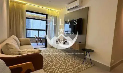 Apartamento Alto Padrão com 2 Quartos e Varanda Gourmet - Santos