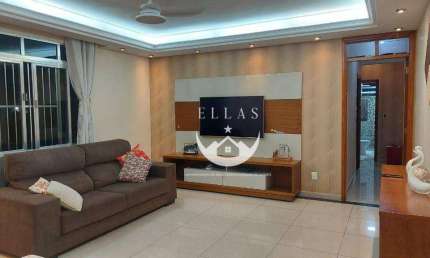 Apartamento com 3 dormitórios à venda, 95 m²- Embaré - Santos/SP