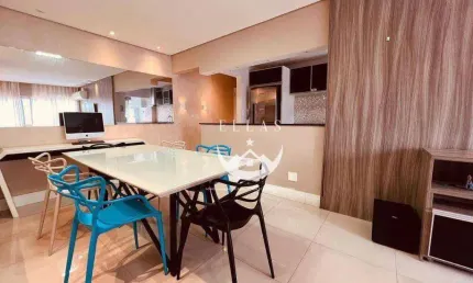 Apartamento mobiliado para venda na avenida ana costa – santos/sp