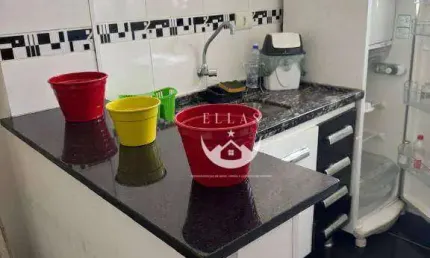 Apartamento mobiliado 1 dormitório no coração do Gonzaga
