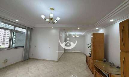 Apartamento com 3 quartos para alugar na Avenida Doutor Bernardino de Campos, Gonzaga, Santos