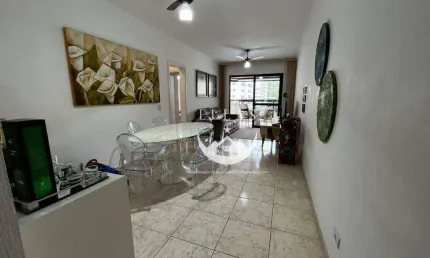 Apartamento com 2 dormitórios à venda, 110 m² por r$ 595.000,00 - praia das pitangueiras - guarujá/sp