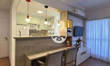 Apartamento Mobiliado para Locação no Edifício Quantum Plus Residence – Boqueirão, Santos/SP