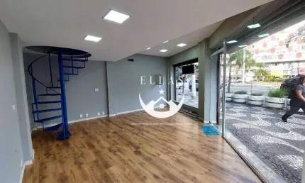 Excelente Loja Comercial para Locação – Praça da Independência, Gonzaga – Santos/SP