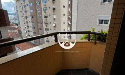 Venda – amplo apartamento com 3 dormitórios | canal 3 – gonzaga, santos/sp