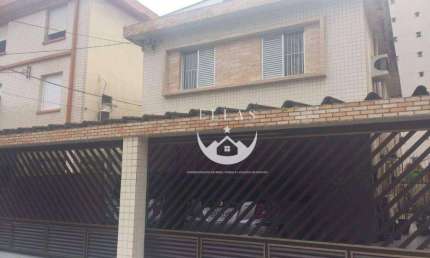 Sobreposta Alta com 2 dormitórios à venda, 87 m² por R$ 670.000 - Ponta da Praia - Santos/SP
