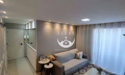 Apartamento com 2 dormitórios à venda, 93 m² por R$ 560.000,00 - Encruzilhada - Santos/SP