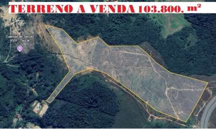 TERRENO COM 103.000 M² NO TOPO DA COLINA COM LINDA VISTA PARA CONGONHAS