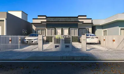 Casa geminada à venda, com 02 dormitórios no bela vista - palhoça