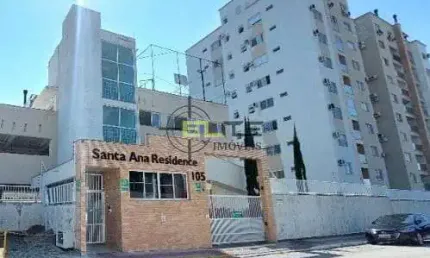 Apartamento à venda, SEMI-MOBILIADO com 02 dormitórios, sacada conjunta com a sala no Caminho Novo