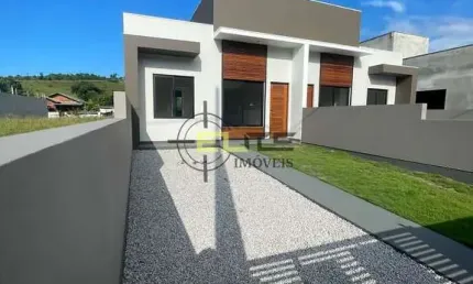 Casa geminada à venda, com 2 quartos, sendo 1 suíte em forquilhas, em são josé/sc