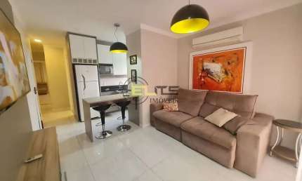 Apartamento à venda, mobiliado de 02 dormitórios (01 suíte), sacada com churrasqueira no Passa Vint