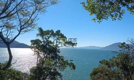 Terreno na enseada de Brito (300m²) praia de Pedras altas– Vista Panorâmica