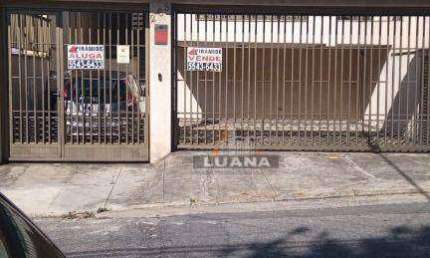 Casa Assobradada com 3 dorm, 2 salas, Quintal, Edicula, 3 vagas cobertas de garagem