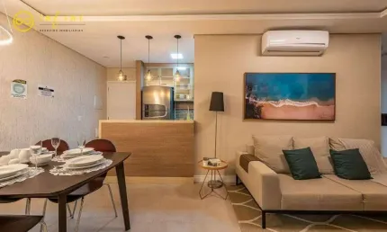 Apartamento Lançamento com 2 Quartos, sendo 1 Suíte à venda, 61 m² por R$ 487.607 - Condomínio JR Campolim II - Sorocaba/SP