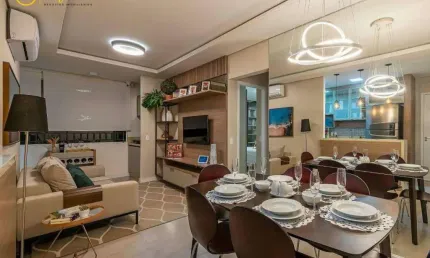 Apartamento Lançamento com 2 Quartos, sendo 1 Suíte à venda, 68 m² por R$ 476.755 - Condomínio JR Campolim II - Sorocaba/SP