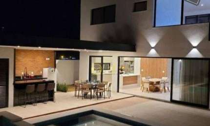 Casa  Nova de Condomínio com 3 Suítes à venda, 293 m² por R$ 2.900.000 - Alphaville Nova Esplanada IV - Votorantim/SP