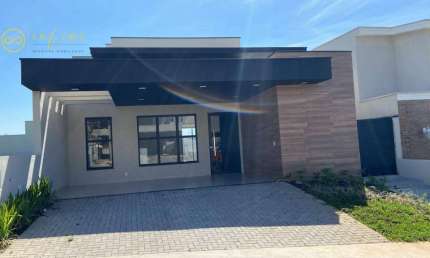 Casa Nova de Condomínio com 3 dormitórios, sendo 1 suíte à venda, 225 m² por R$ 1.777.000 - Condomínio Residencial Monte Carlo - Sorocaba/SP