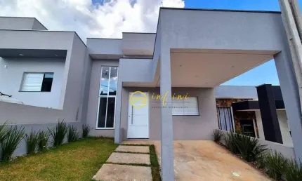 Casa Nova de Condomínio  com 3 Quartos, sendo 1 Suíte  à venda, 115 m² por R$ 699.000 - Condomínio Horto Florestal Villagio - Sorocaba/SP