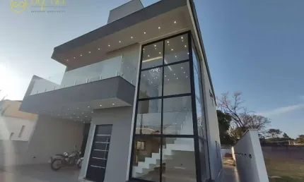 Casa nova de condomínio com 3 suítes, sendo 2 máster  à venda, 305 m² por r$ 1.850.000 - condomínio residencial villa verona - sorocaba/são paulo