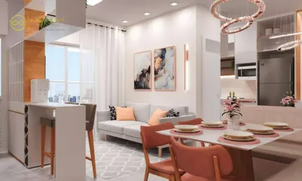 Apartamento com 2 quartos, sendo 1 suíte  à venda, 55 m² por R$ 402.000- Condomínio Reserva Carvalho Residencial - Centro - Sorocaba/SP