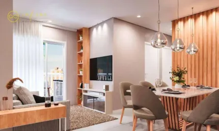 Apartamento com 2 quartos, sendo 1 suíte  à venda, 69 m² por R$500.000- Condomínio Reserva Carvalho Residencial - Centro - Sorocaba/SP