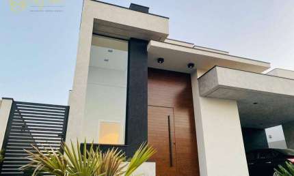 Casa Mobiliada de Condomínio com 3 suítes, sendo 1 máster à venda, 244 m² por R$ 2.150.000 - Alphaville Nova Esplanada IV - Votorantim/SP