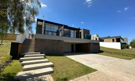 Casa de condomínio com 3 suítes, sendo 1 máster  à venda, 220 m² por r$ 2.800.000 - alphaville nova esplanada iii - votorantim/sp