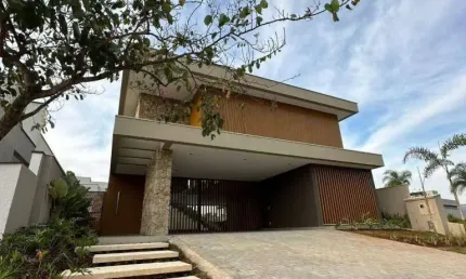 Casa Nova de Condomínio com 3 suítes, sendo 1 máster à venda, 421 m² por R$ 4.200.000 - Alphaville Nova Esplanada III - Votorantim/SP