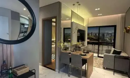 Apartamento lançamento com 2 quartos, sendo 1 suíte à venda, 67,45 m² por r$ 504.990 - condomínio gran campolim - parque camplim - sorocaba/sp