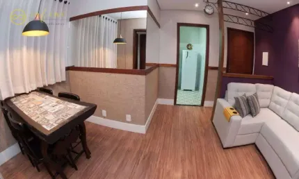 Apartamento Mobiliado com 2 dormitórios à venda, 50 m² por R$ 245.000 - Condomínio Residencial Paes de Linhares  - Sorocaba/SP