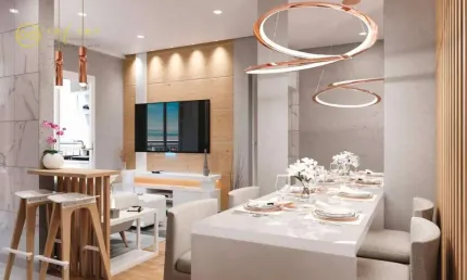 Apartamento com 2 quartos, sendo 1 suíte  à venda, 53 m² por R$385.000- Condomínio Reserva Carvalho Residencial - Centro - Sorocaba/SP