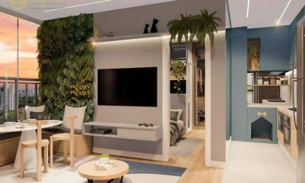 Apartamento Lançamento com 1 Quarto à venda, 40 m² por R$ 305.500 -  Condomínio IPA Club - Centro - Sorocaba/SP