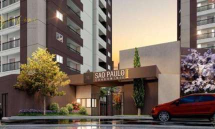 Apartamento Lançamento com 2 quartos, sendo 1 suíte à venda, 52 m² por R$ 362.739 - Condomínio JR São Paulo II - Jardim das Estrelas -Sorocaba/SP