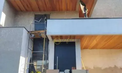 Casa em construção de condomínio com 3 dormitórios, sendo 1 suíte à venda, 207 m² por r$ 1.050.000 - fazenda alta vista - salto de pirapora/sp