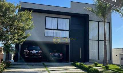 Casa Mobiliada de Condomínio com 3 suítes à venda, 420 m² por R$ 4.400.000 - Alphaville Nova Esplanada I - Votorantim/SP