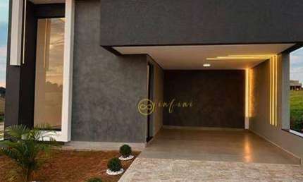 Casa Nova de Condomínio com 3 quartos, sendo 1 suíte  à venda, 134 m² por R$ 810.000 - Condomínio Reserva Ipanema - Sorocaba/SP