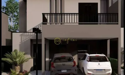 Casa lançamento com 3 quartos, sendo 1 suíte à venda, 114 m² por r$ 799.000 - condomínio santorini - jardim vera cruz - sorocaba/sp