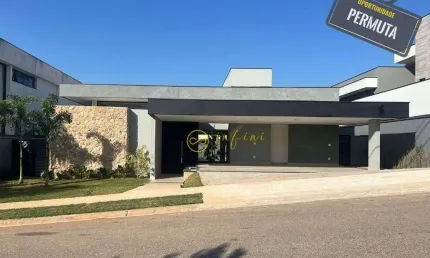 Casa Nova de Condomínio com 3 quartos, todos suítes à venda, 326 m² por R$ 3.400.000 - Condomínio Fazenda Jequitibá - Sorocaba/SP