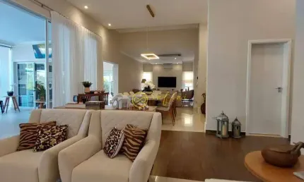 Casa  Térrea  de Condomínio com 4 suítes  à venda, 419 m² por R$ 3.500.000 - Parque Reserva Fazenda Imperial - Sorocaba/SP
