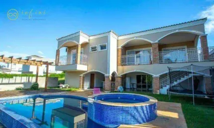 Casa de Condomínio  com 3 Suítes, sendo 1 Máster com Hidromassagem à venda, 630 m² por R$ 3.500.000 - Parque Reserva Fazenda Imperial - Sorocaba/SP