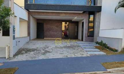 Casa Nova de Condomínio com 3 quartos, sendo 1 suíte à venda, 174 m² por R$ 940.000 - Horto Florestal Villagio - Sorocaba/SP