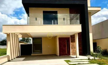 Casa nova de condomínio com 3 quartos, sendo 3 suítes, à venda, 211 m² por r$ 1.539.000 - condomínio residencial villa verona - sorocaba/sp