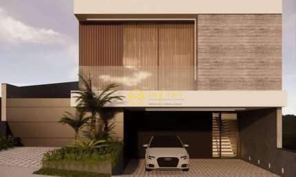 Casa Nova de Condomínio com 4 Quartos, sendo 3 Suítes à venda, 250 m² por R$ 1.950.000 - Condomínio Bouganville - Sorocaba/SP