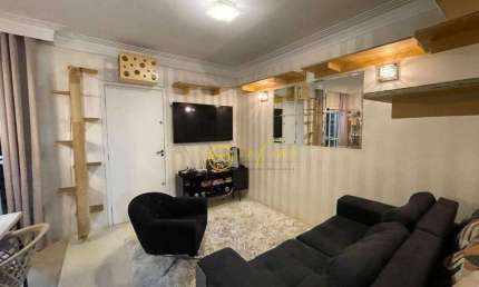 Apartamento mobiliado com 2 quartos à venda, 53 m² por R$ 235.000 - Edifício Melrose - Sorocaba/SP