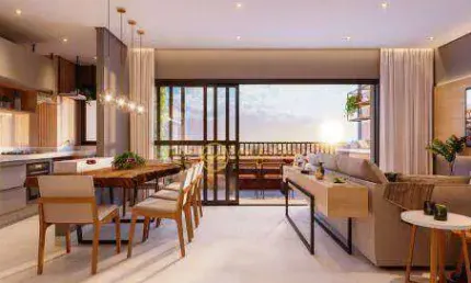 Apartamento Lançamento com 2 Quartos, sendo 1 Suíte à venda, 69 m² por R$667.900- Condomínio Tríon - Jardim Paulistano - Sorocaba/SP
