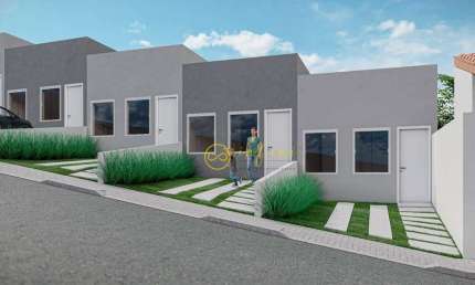 Casa com 1 quarto à venda, 41 m² por R$ 195.000 - Jardim Maria Lúcia - Votorantim/SP