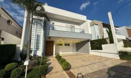 Casa com 3 Quartos sendo todos com suítes para alugar, 299 m² por R$ 12.000/mês - Condomínio Residencial Giverny - Sorocaba/SP