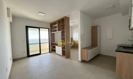 Apartamento com 1 quarto com suíte, 47 m² - venda por r$ 650.000 ou aluguel por r$ 3.500/mês - mandarim campolim - sorocaba/sp
